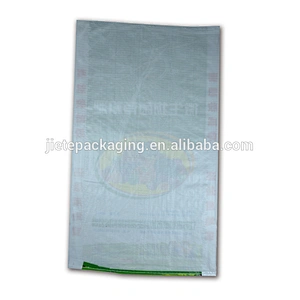 high quality pp woven chicken feed, fertilizer packaging bag 50kg 40kg