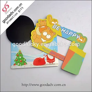 Newest colorful printable logo paper magnetic picture frame