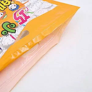 Children's toy package of color printing PE plastic bag