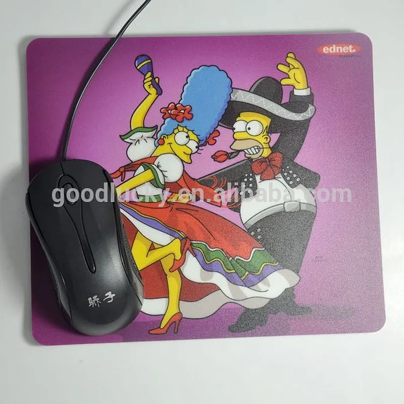 wholesales custom printed logo EVA blank sublimation mouse pad