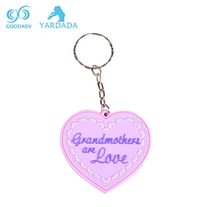 2018 Beautiful engraved personalized custom logo decoration key chain