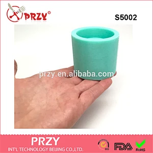 S5002 Silicone circular Mold silicone mold 3d vase Multi meat plant cement flower pots European style multi flower pots mould