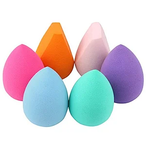 6pc Foundation makeup Sponge for Liquid Creams