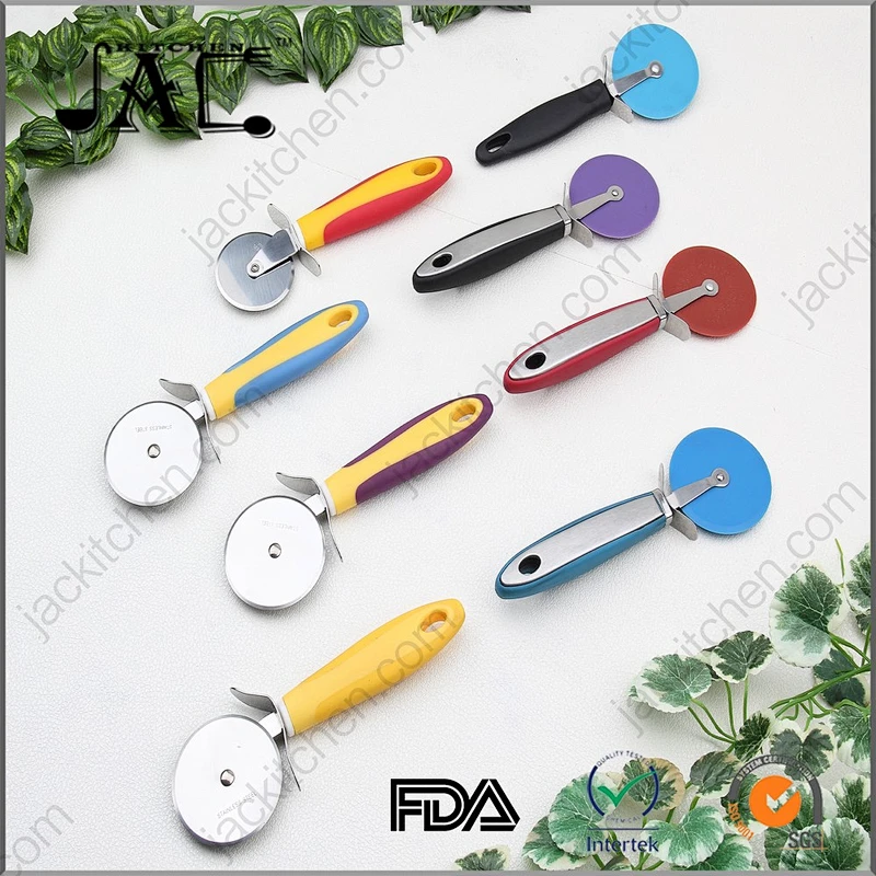 Heavy Duty 5 Wheel Stainless Steel Pizza Cutter Slicer
