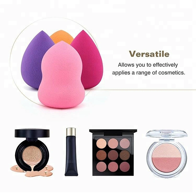 Facial Cleansing cosmetic Sponge 100% Natural latex free makeup sponge puff Smooth Beauty Make Up Tool