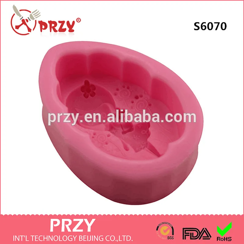 Girl shape silicone soap mold/DIY silicone mold/Decorative soap mold