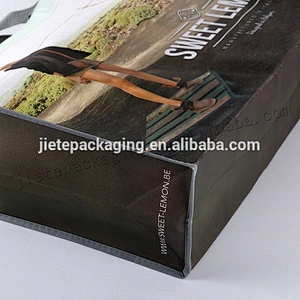 Customized bopp laminated pp non woven foldable cheap printed shopping bags