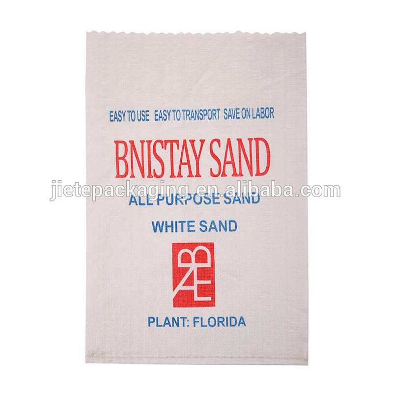 Video, hot sale manufacturing polypropylene woven valve sack, bag with sand