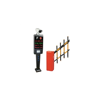 Automatic License Plate Recognition Barrier Gate Car Parking System for Parking Management