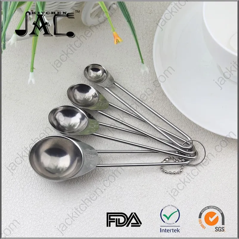 Industrial Stainless Steel Metal Measuring Spoons