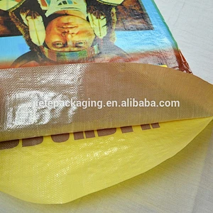 Made in china printing pp woven grain,rice, paddy packing bags 50kg