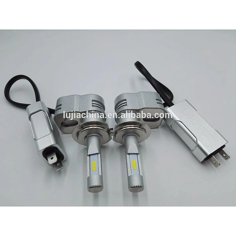Turbo heat sink H4 H11 9005 IP68 2017 NEW L6 6000lm Korea CSP Y22 car LED headlight H7 kit