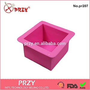 Silicone Deep Square Cake Pan/Soap Mold