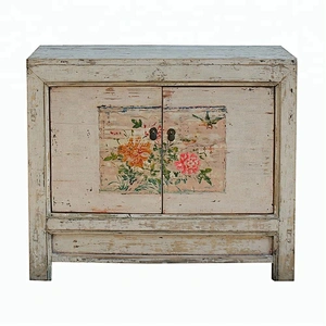 chinese antique rustic distressed storage buffet furniture