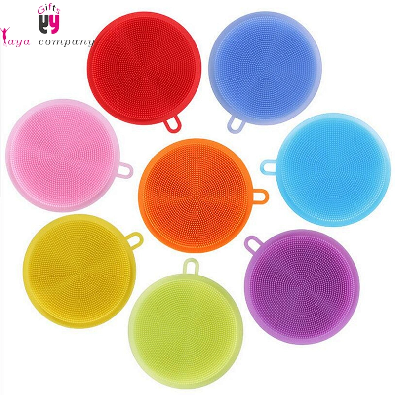 OEM Kitchen Cleaning Washing Silicone Dish Sponge