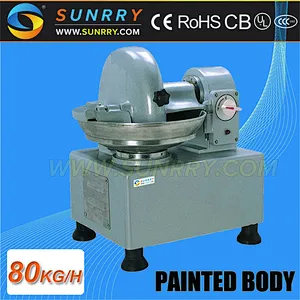 Factory price commercial meat food bowl chopper machine with high speed