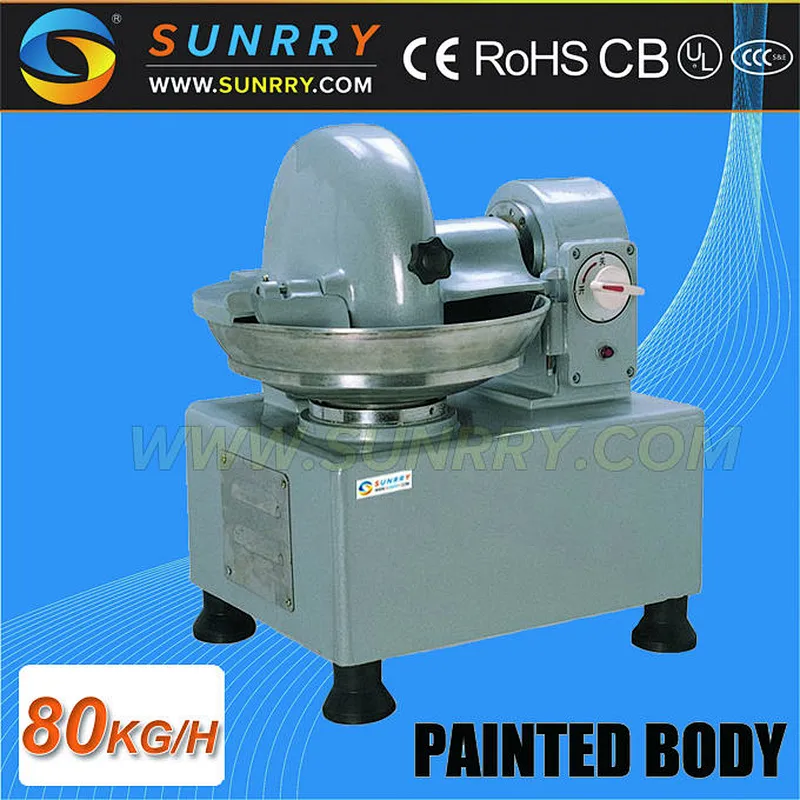 Factory price commercial meat food bowl chopper machine with high speed