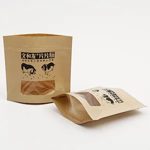 Kraft valve bag packaging beef red jujube bag