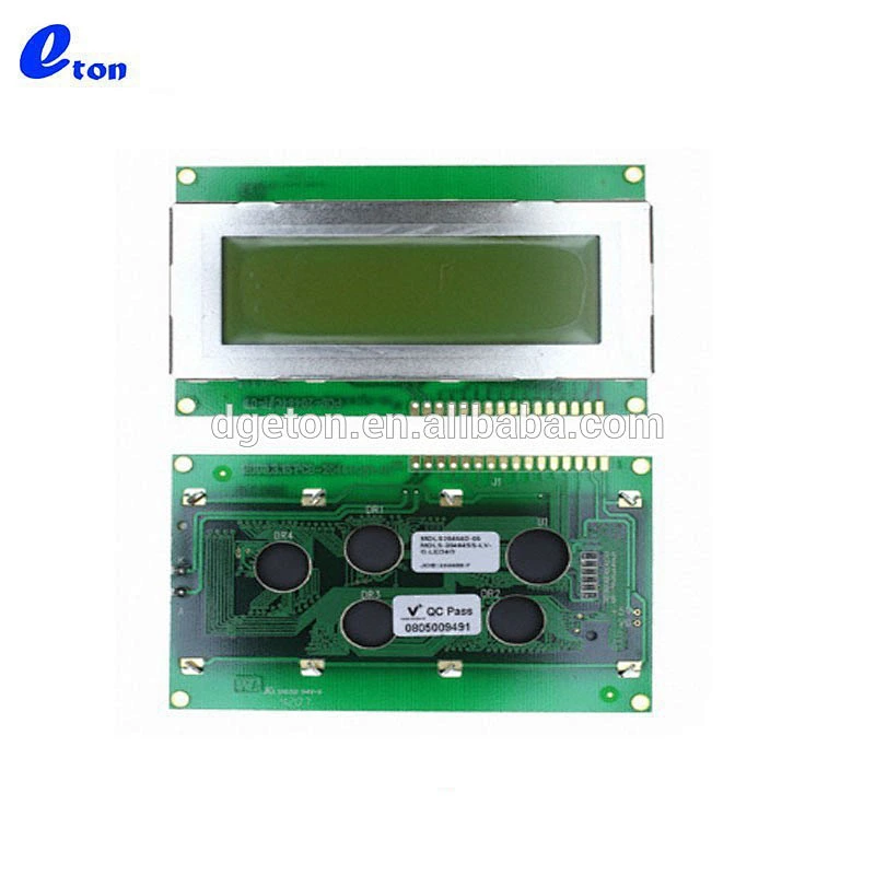 GREEN LED BACKLIGHT LCD MODULE 20X4 for consumption electronics
