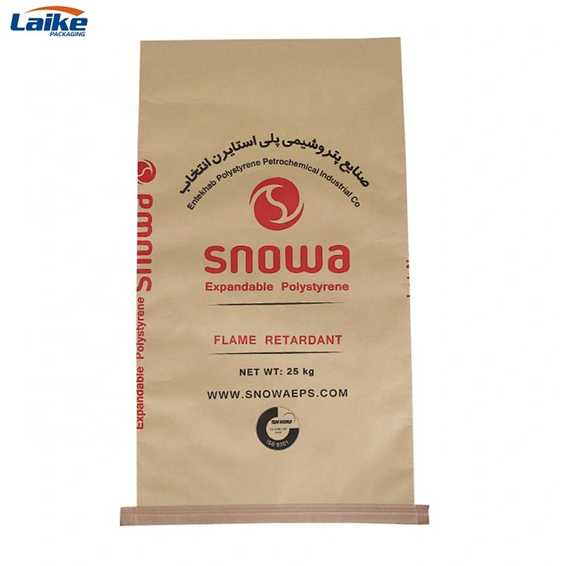 50kg kraft paper cement valve bag