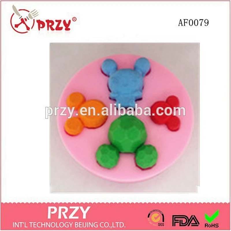 Mice cake decoration mold barking tools