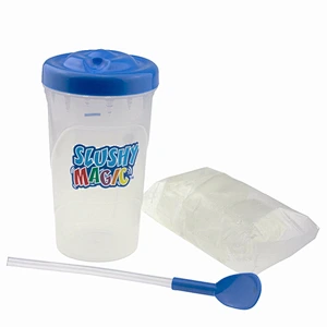 SLUSHY MAGIC MAKE SLUSHIES IN SECONDS N -ICE NO BLENDERS Funny Popular