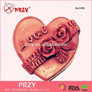 PRZY S398 diy heart and love shape soap molds