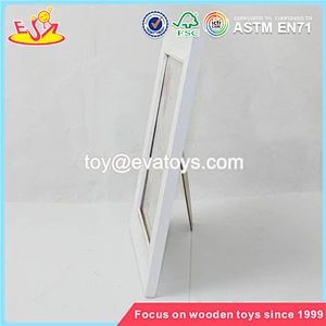 Wholesale cheap wooden big photo frame with custom W09A029