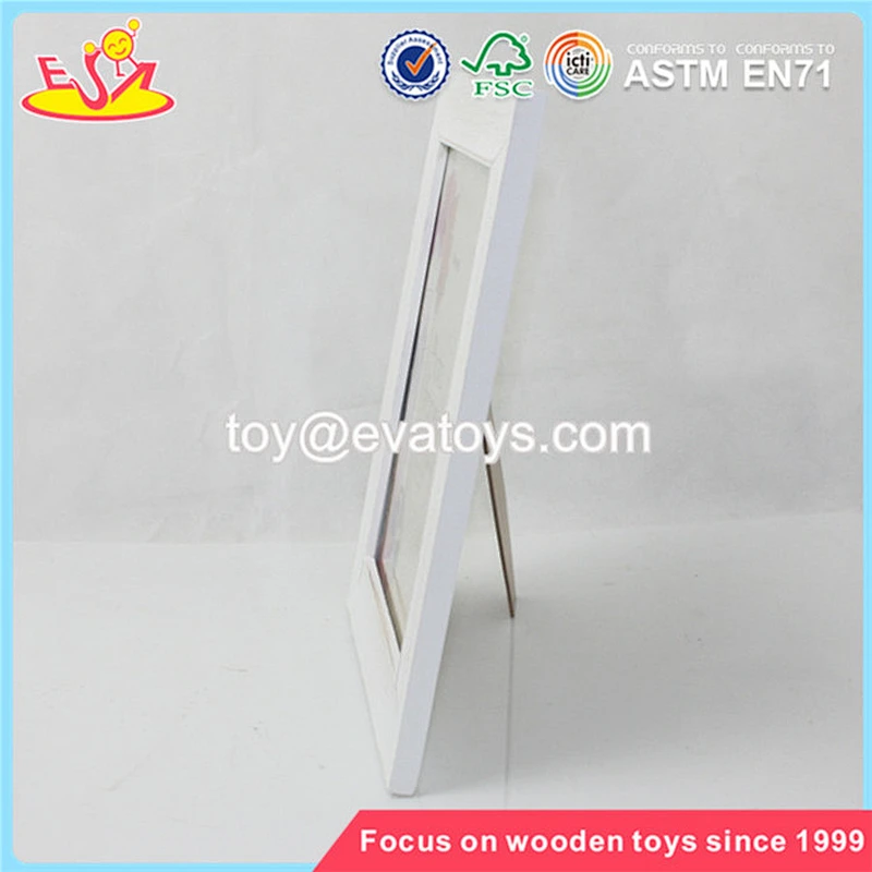 Wholesale cheap wooden big photo frame with custom W09A029