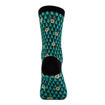 High Technique Digital Printing Crew Sock Christmas Bamboo casual Style  Fashion haqppy Sock  Women