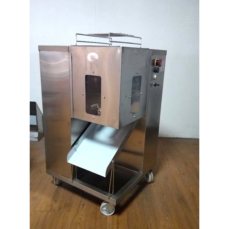 Commercial Electric Automatic 3 MM Thickness Meat Chopper and Meat Cutting Machine with 500 Kg/Hour Production