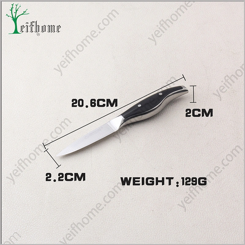 wholesale stainless steel blade dinnerware paring knife