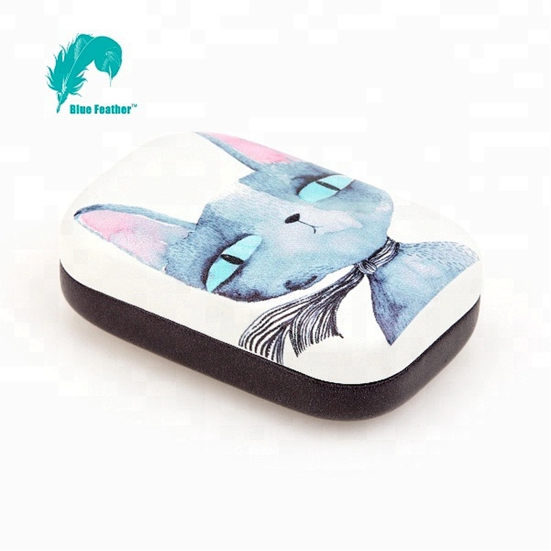 Lovely animal custom design contact lens case, eyewear case and accessories case