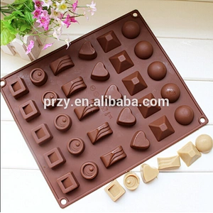 PRZY PR315 high quality funny shape sillicone chocolate mould