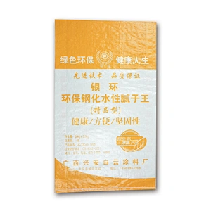 PP woven packaging cement, putty powder, valve bag 20kg