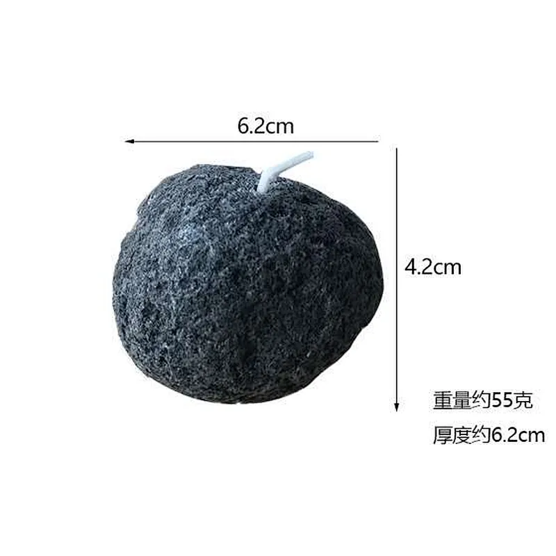 S9083 new year stone candle molds Ins style Silicone Mold Ice Cream Baking Candle Mold aroma stone moulds
