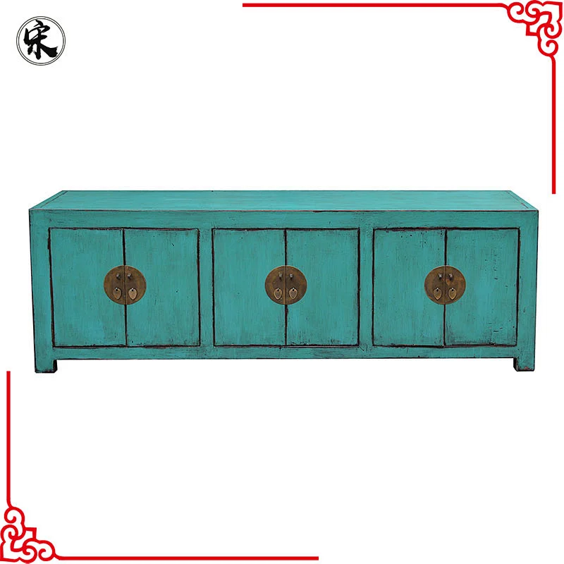 chinese antique reproduction lacquer oriental buffet storage furniture