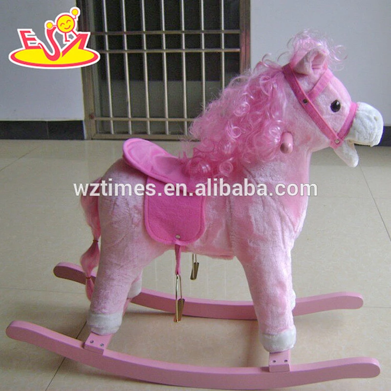 wholesale newly fashion children wooden horse riding toy for sale W16D067