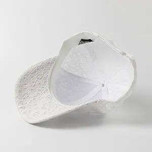 New summer outdoor sports hat custom women baseball cap hat lace dad hat