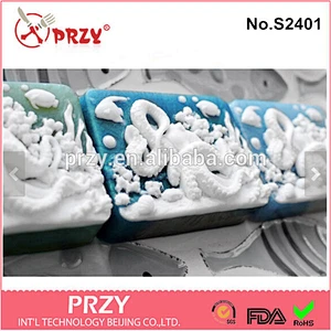 PRZY s2401 DIY silicone Octopus Soap mold