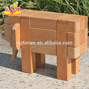 wholesale new educational wooden intelligence toy kids' wooden intelligence toy W11C014