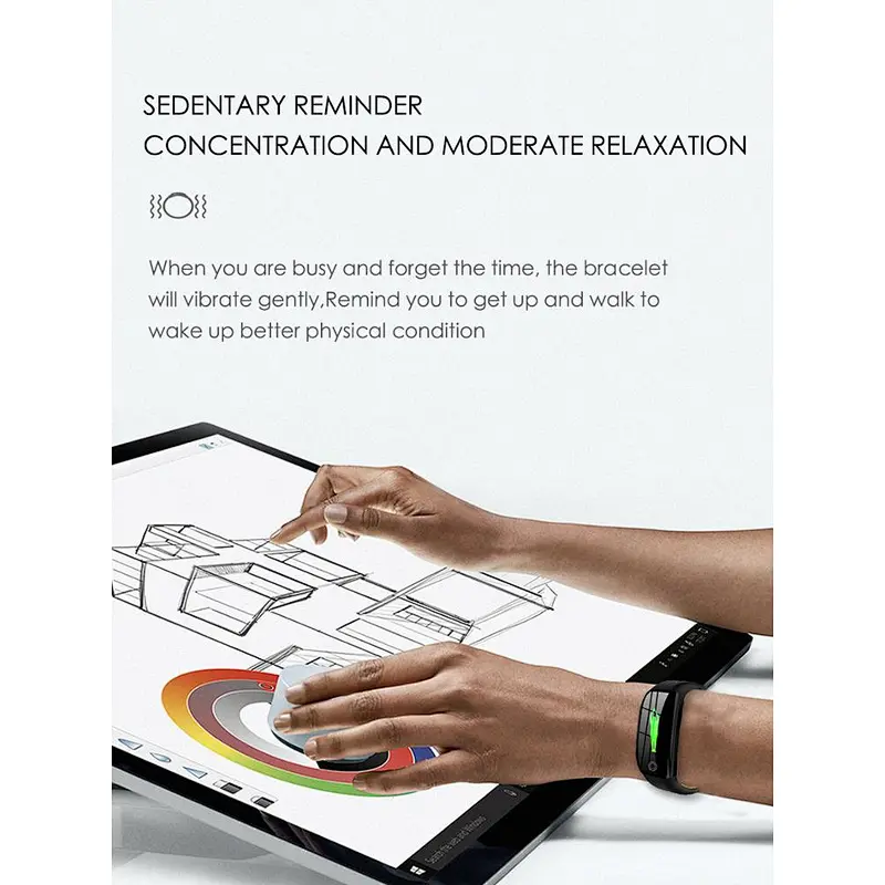2019 New health Silicone watch F21 smartbracelet fitbit cicret fitness blood pressure ce rohs smart bracelet