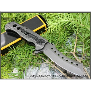Quick Opening Camping Survival Knife Folding Knife Tactical Pocket Knife