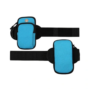 Wholesale Neoprene running arm bag for mobile phone carry