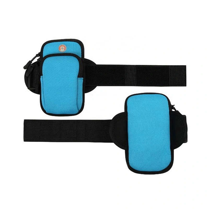 Wholesale Neoprene running arm bag for mobile phone carry