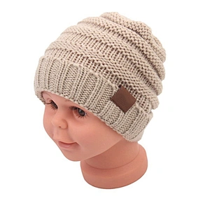 2018 Fashion Winter Style Children'S Hat Winter,Knitted Woolen Hat, Outdoor Thermal Woolen Cap