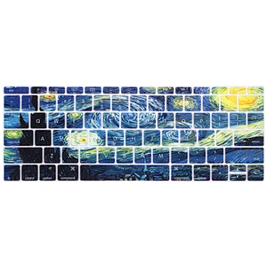 2 in 1 Starry Night keyboard cover and case pc computer for macbook pro case 13