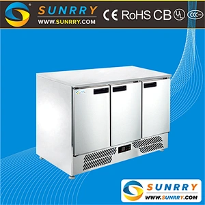 High Quality Refrigerator Working Table With Drawers