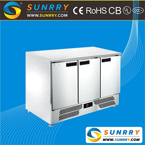 High Quality Refrigerator Working Table With Drawers