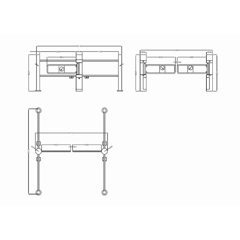 Customized High Quality Electronic Swing Barrier